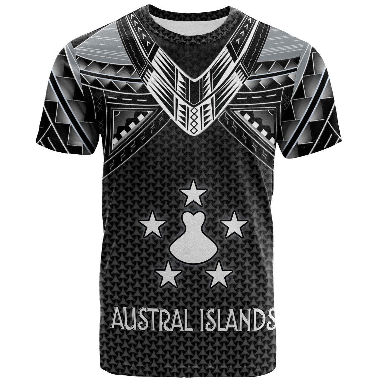 Austral Islands Custom Personalised T-Shirt Polynesian Tribal Tattoo