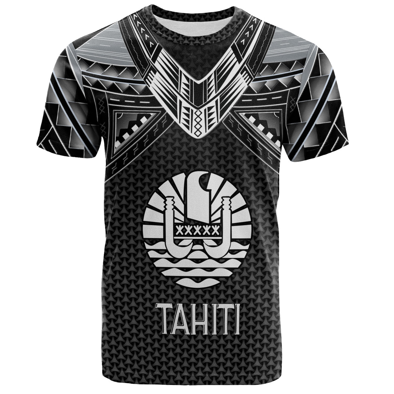 Tahiti Custom Personalised T-Shirt Polynesian Tribal Tattoo