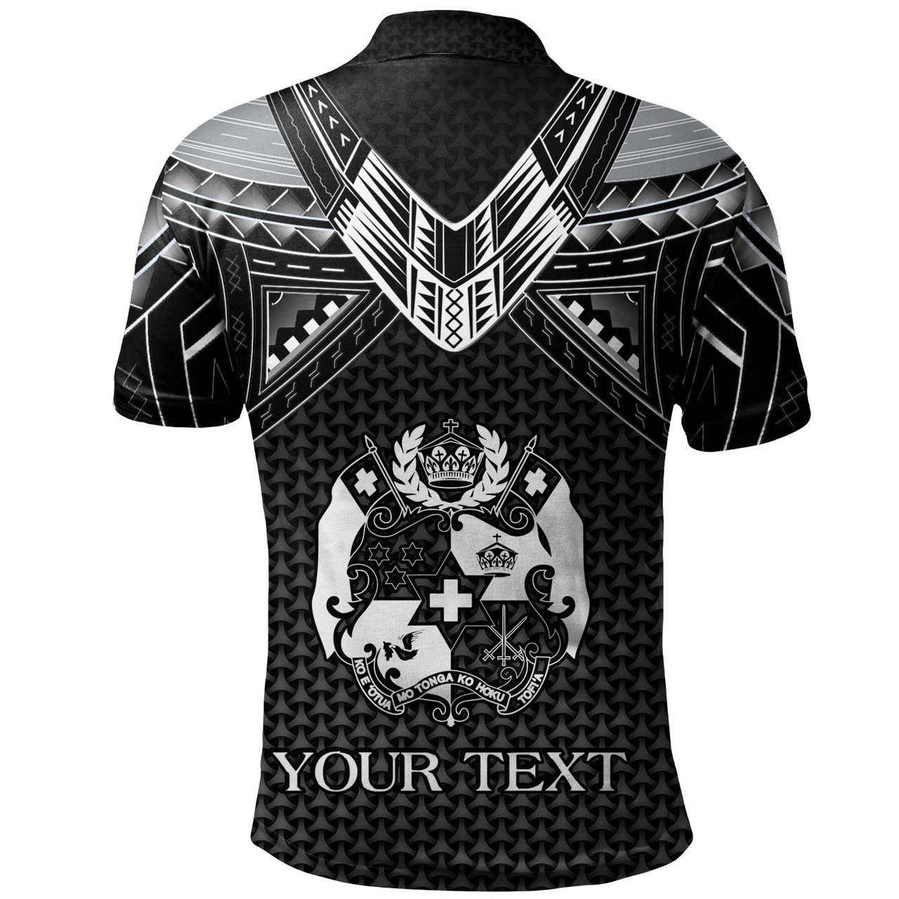 Tonga Custom Personalised Polo Shirt Polynesian Tribal Tattoo