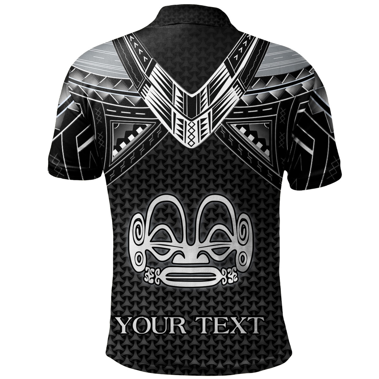 Marquesas Islands Custom Personalised Polo Shirt Polynesian Tribal Tattoo