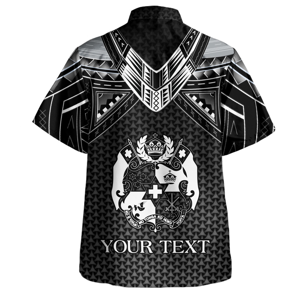 Tonga Custom Personalised Hawaiian Shirt Polynesian Tribal Tattoo