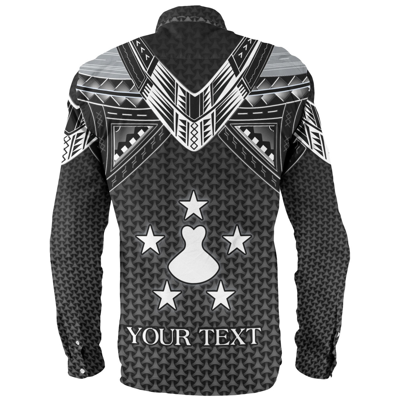 Austral Islands Custom Personalised Long Sleeve Shirt Polynesian Tribal Tattoo