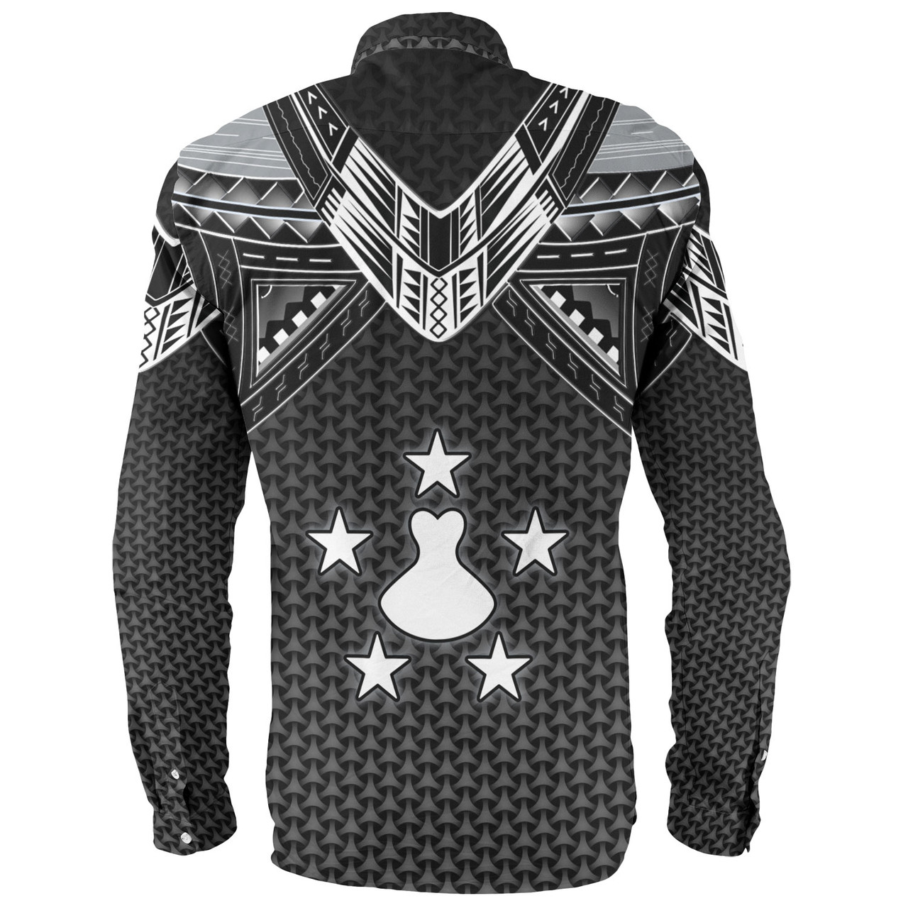 Austral Islands Custom Personalised Long Sleeve Shirt Polynesian Tribal Tattoo