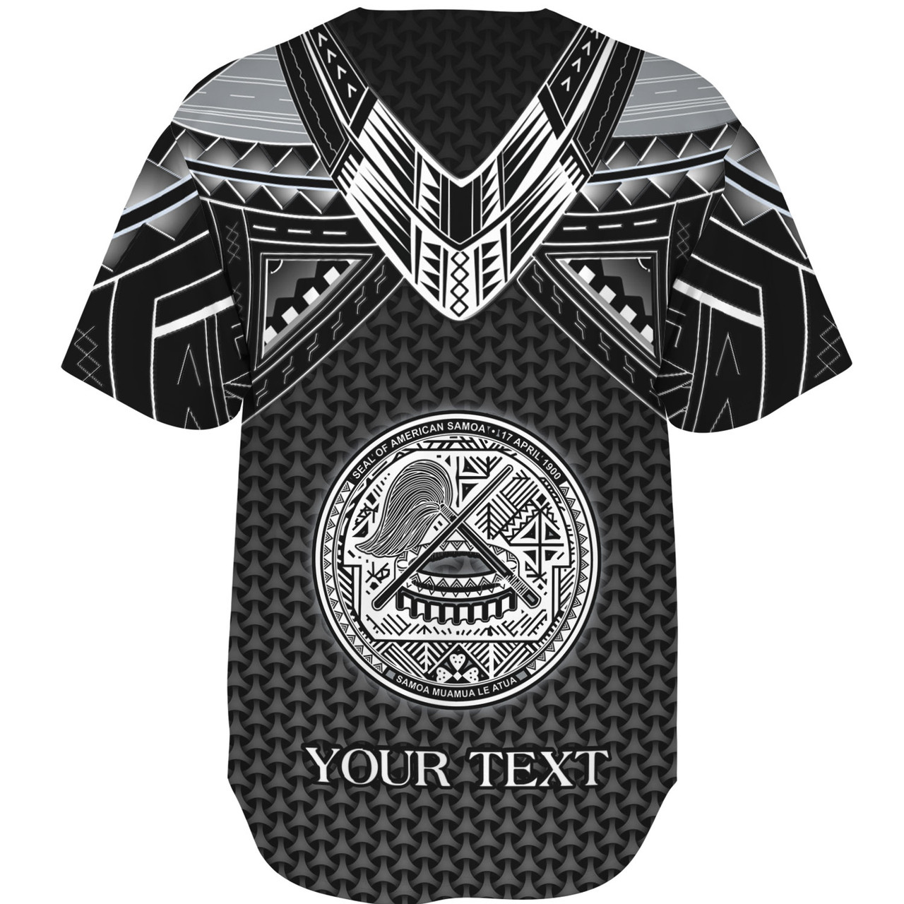 American Samoa Custom Personalised Baseball Shirt Polynesian Tribal Tattoo