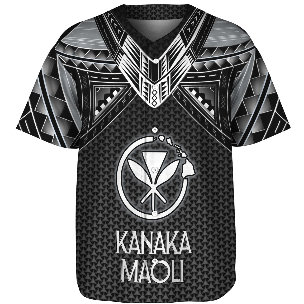 Hawaii Kanakamaoli Custom Personalised Baseball Shirt Polynesian Tribal Tattoo