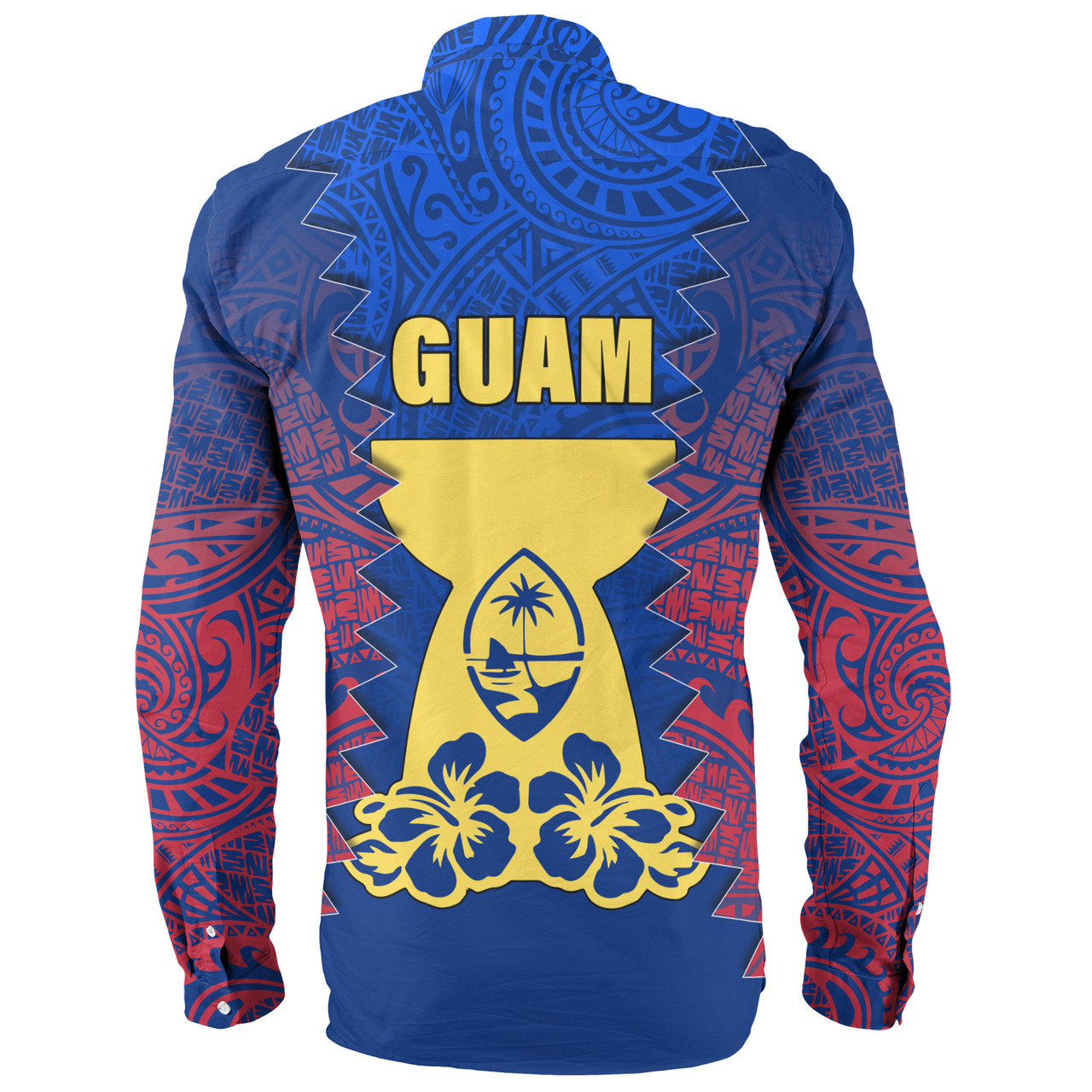 Guam Long Sleeve Shirt Metgot Chamorro Latte Stone Guam Polynesian