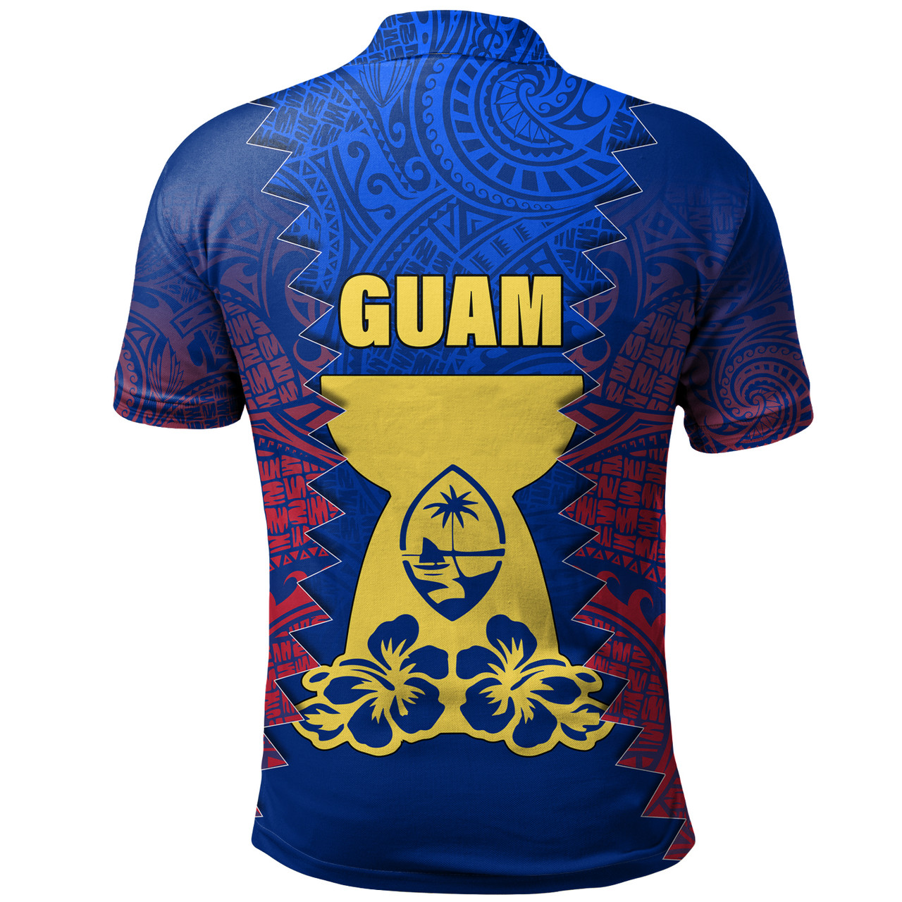 Guam Polo Shirt Metgot Chamorro Latte Stone Guam Polynesian