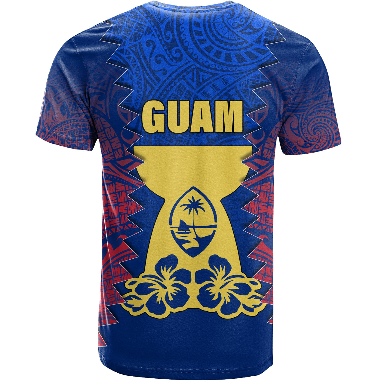 Guam T-Shirt Metgot Chamorro Latte Stone Guam Polynesian