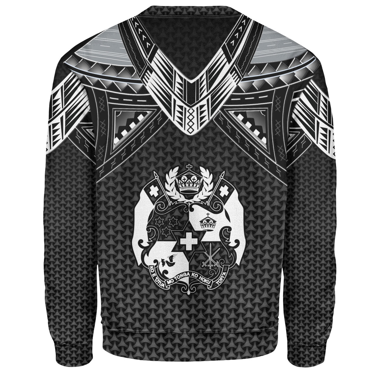 Tonga Custom Personalised Sweatshirt Polynesian Tribal Tattoo