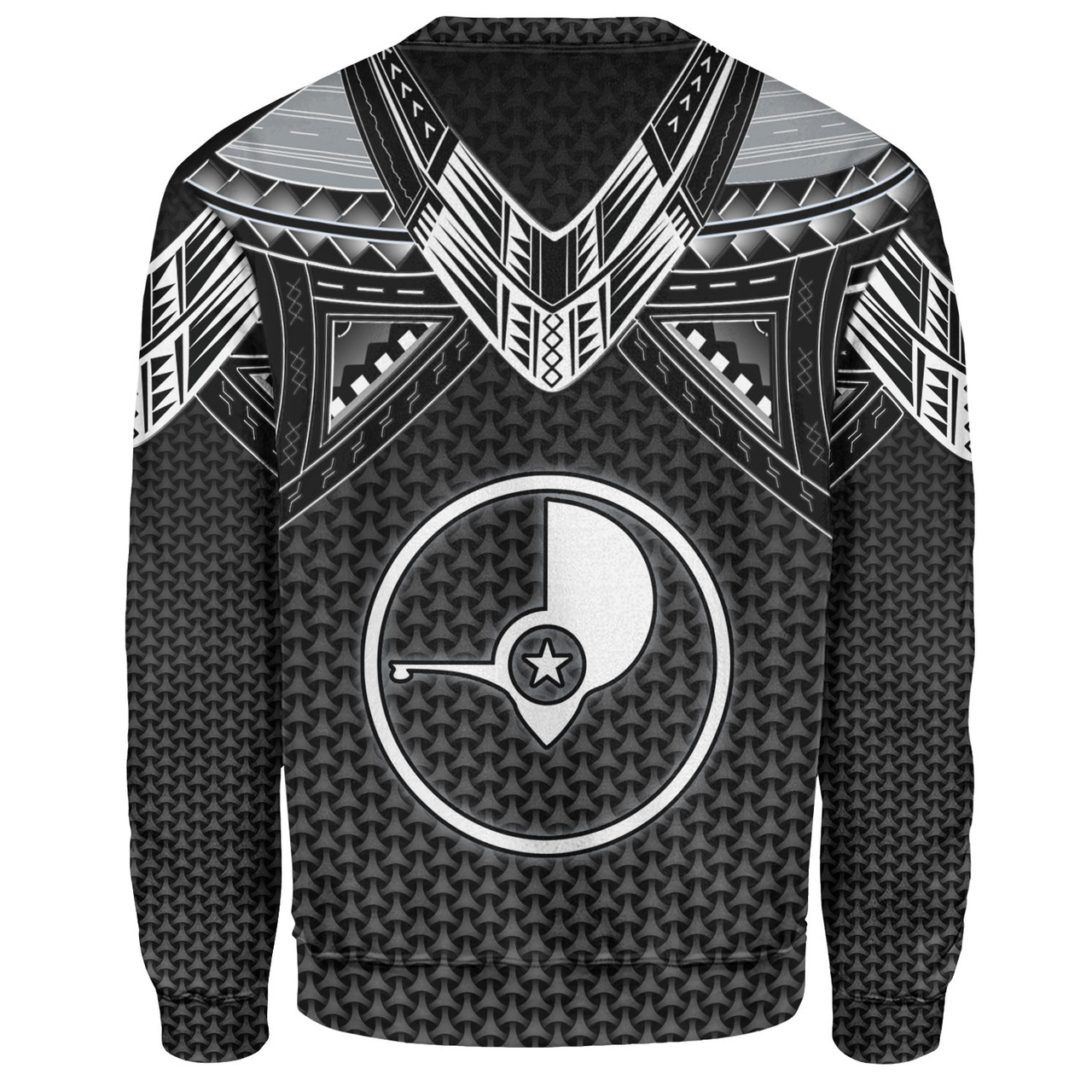 Yap State Custom Personalised Sweatshirt Polynesian Tribal Tattoo