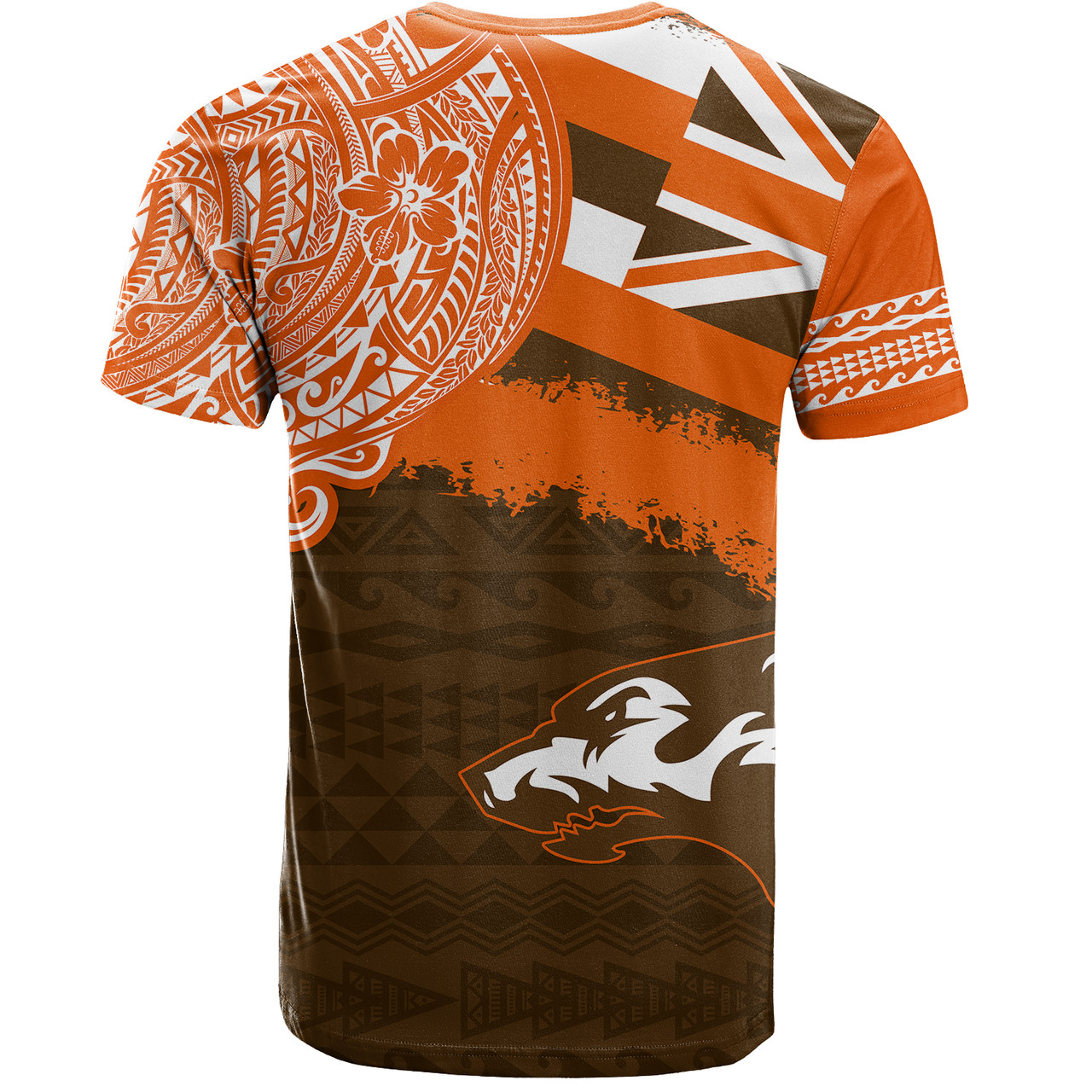 Hawaii T-Shirt Pac-5 Atheletics Polynesian Crest Style