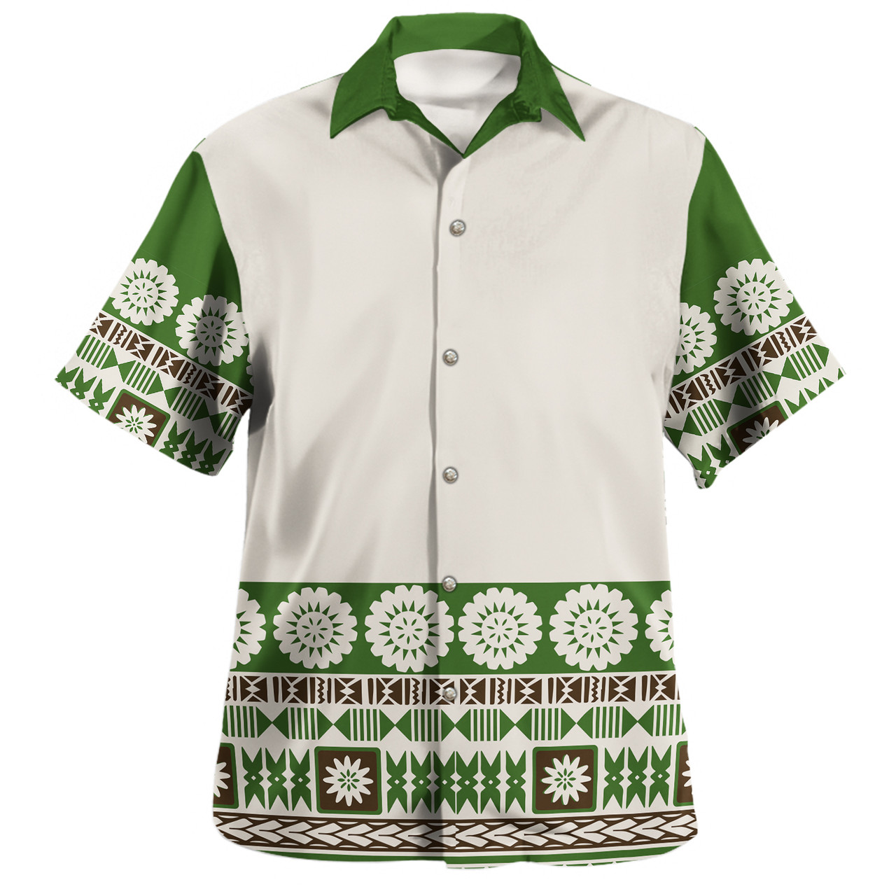 Fiji Combo Dress And Shirt Tapa Pattern