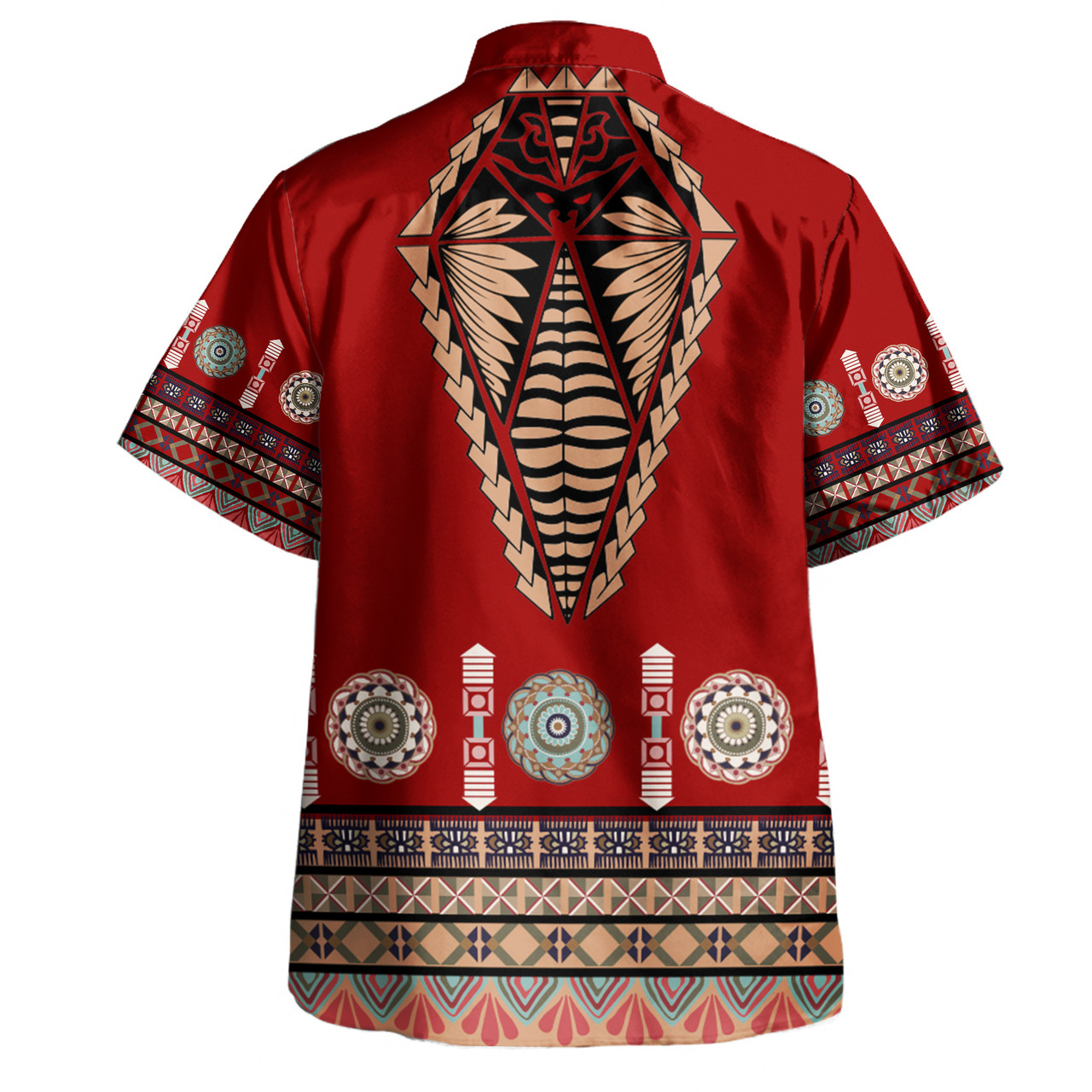 Tonga Hawaiian Shirt Ngatu Design Fabric