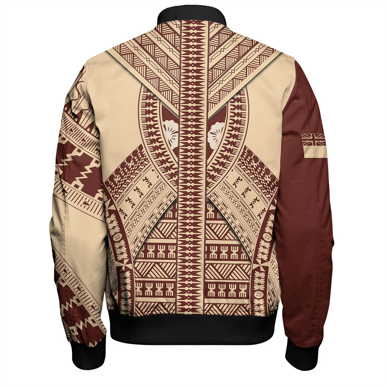 Fiji Bomber Jacket Bula Design Style