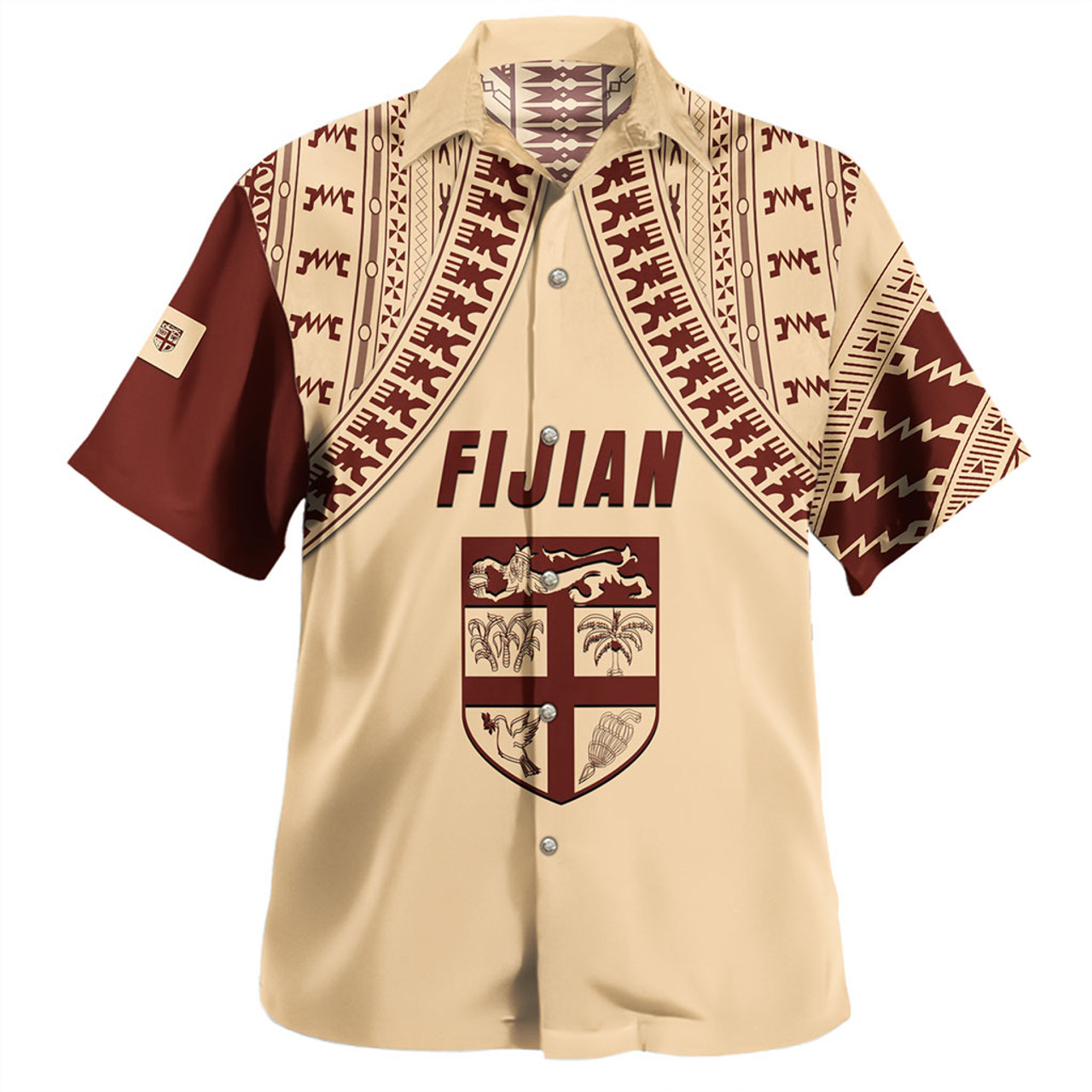 Fiji Hawaiian Shirt Bula Design Style