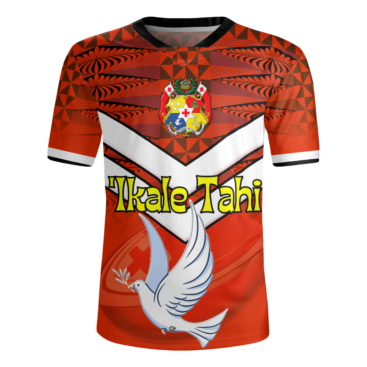 Tonga Tradition Patterns With Rugby Men's All Over Printing Rugby Jersey