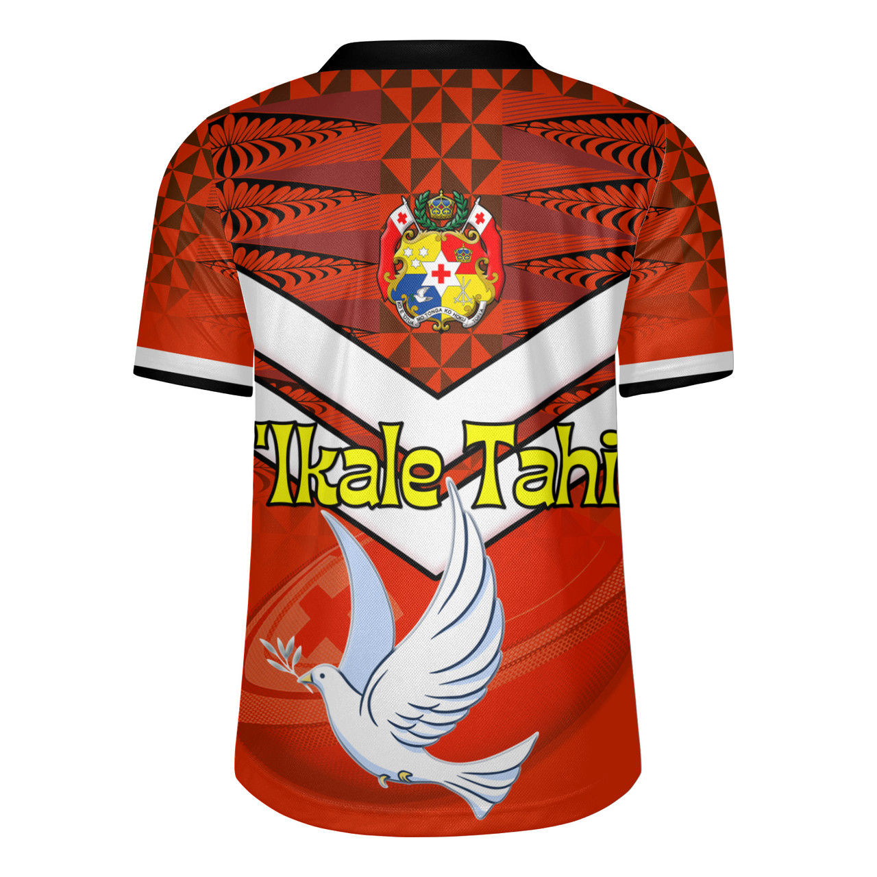 Tonga Tradition Patterns With Rugby Men's All Over Printing Rugby Jersey