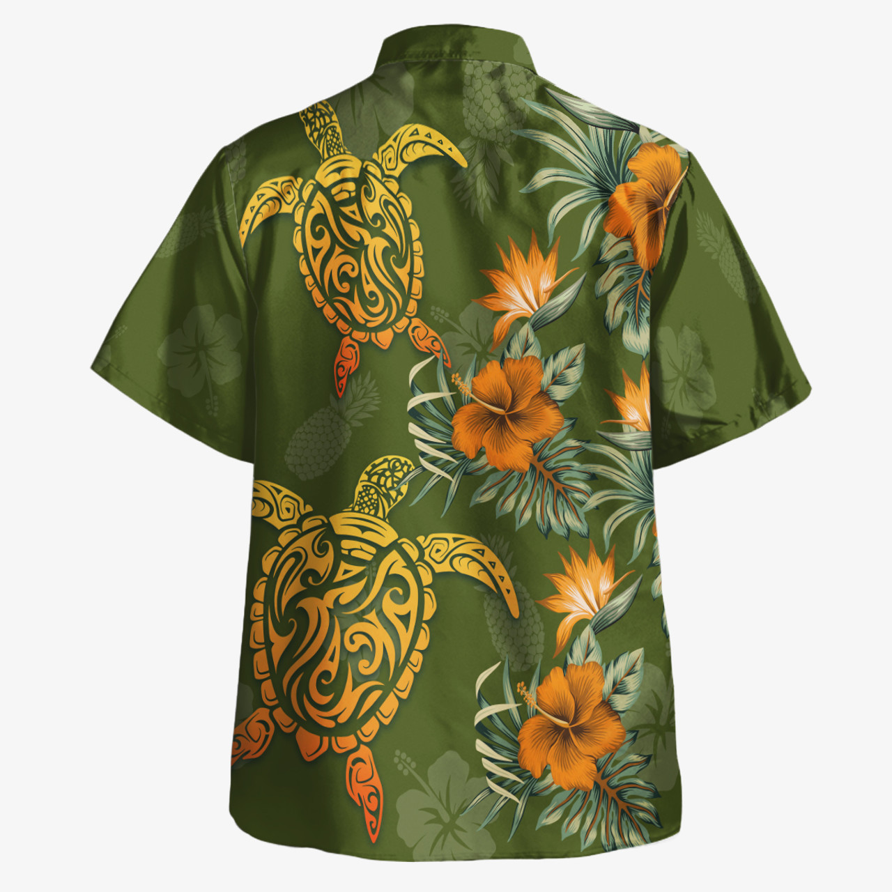 Vanuatu Custom Personalised Hawaiian Shirt Polynesian Tropical Summer