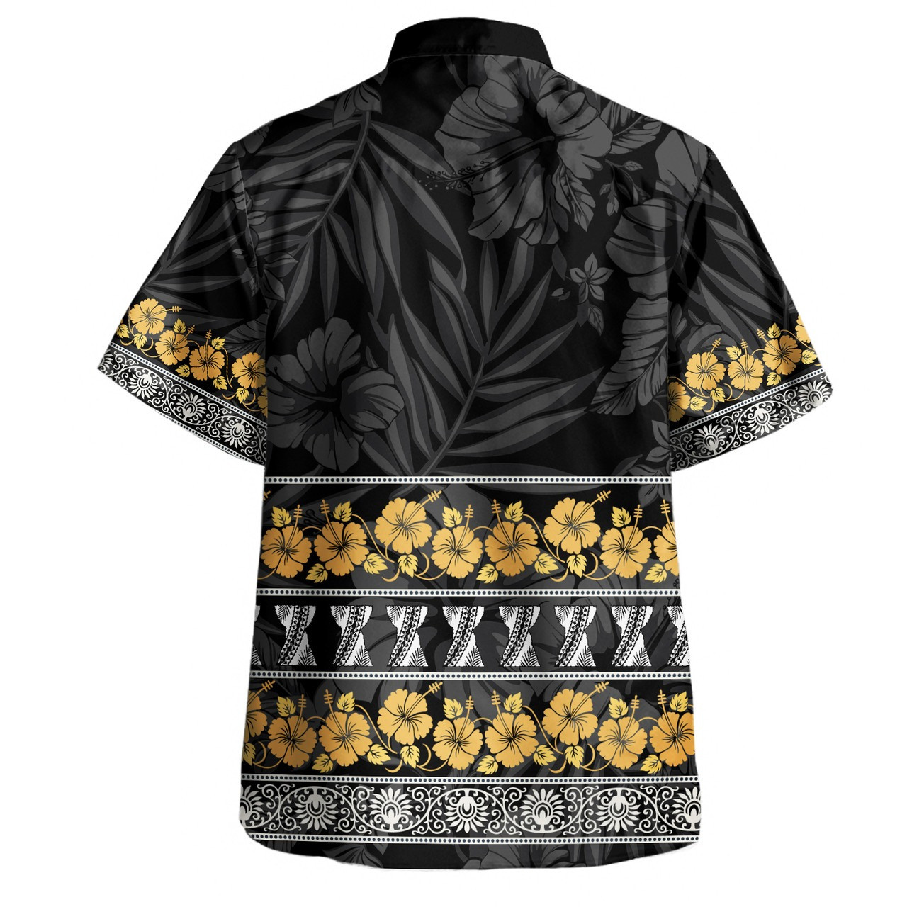Guam Combo Short Sleeve Dress And Shirt Guam Hibiscus Chamorro