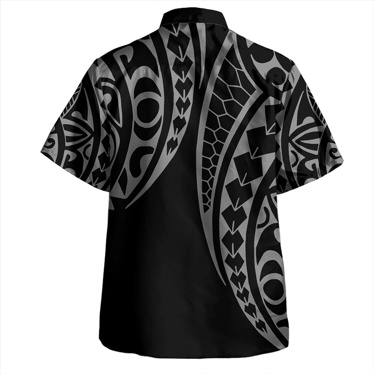 New Caledonia Combo Puletasi And Shirt Kakau Style White