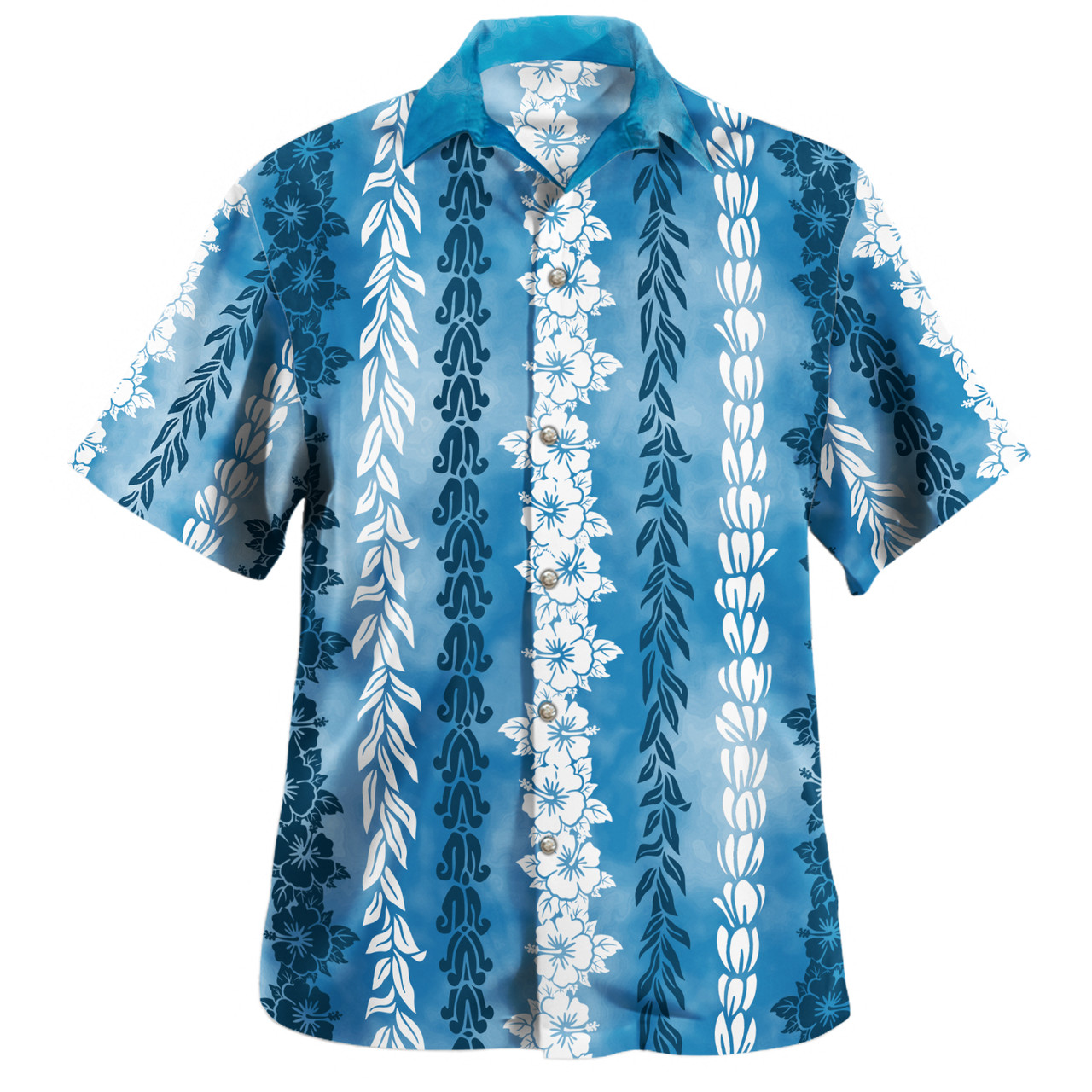 Hawaii Combo Off Shoulder Long Dress And Shirt Flower Lie Beautiful