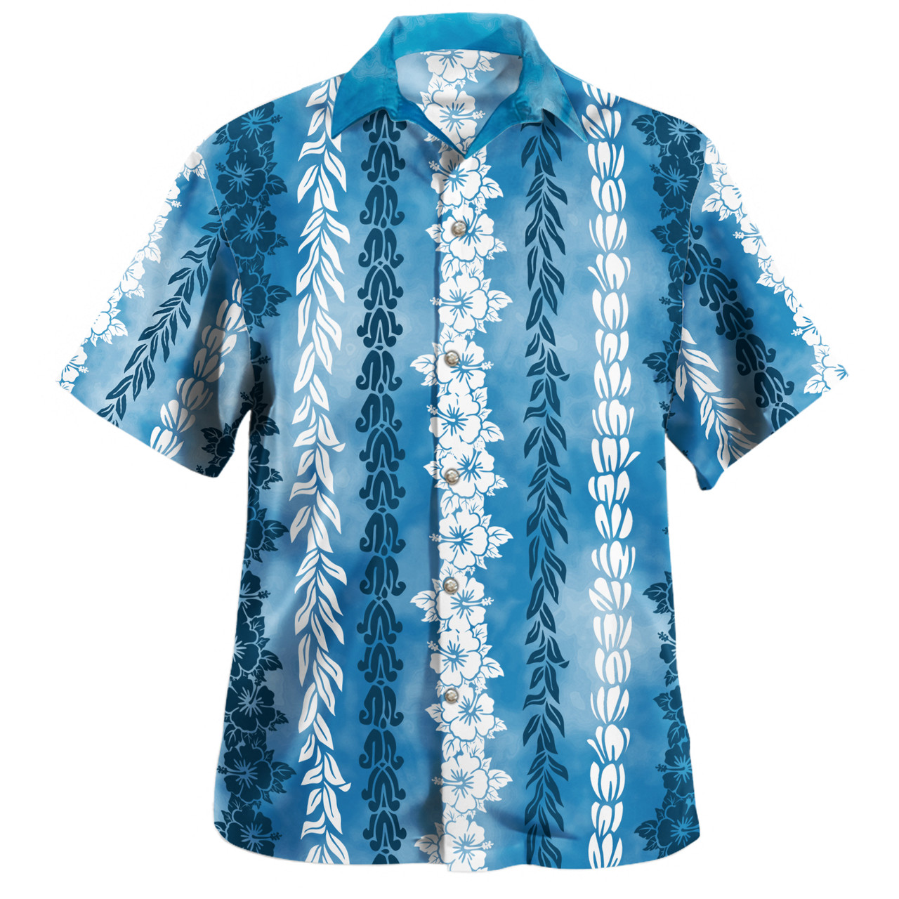 Hawaii Combo Puletasi And Shirt Flower Lie Beautiful