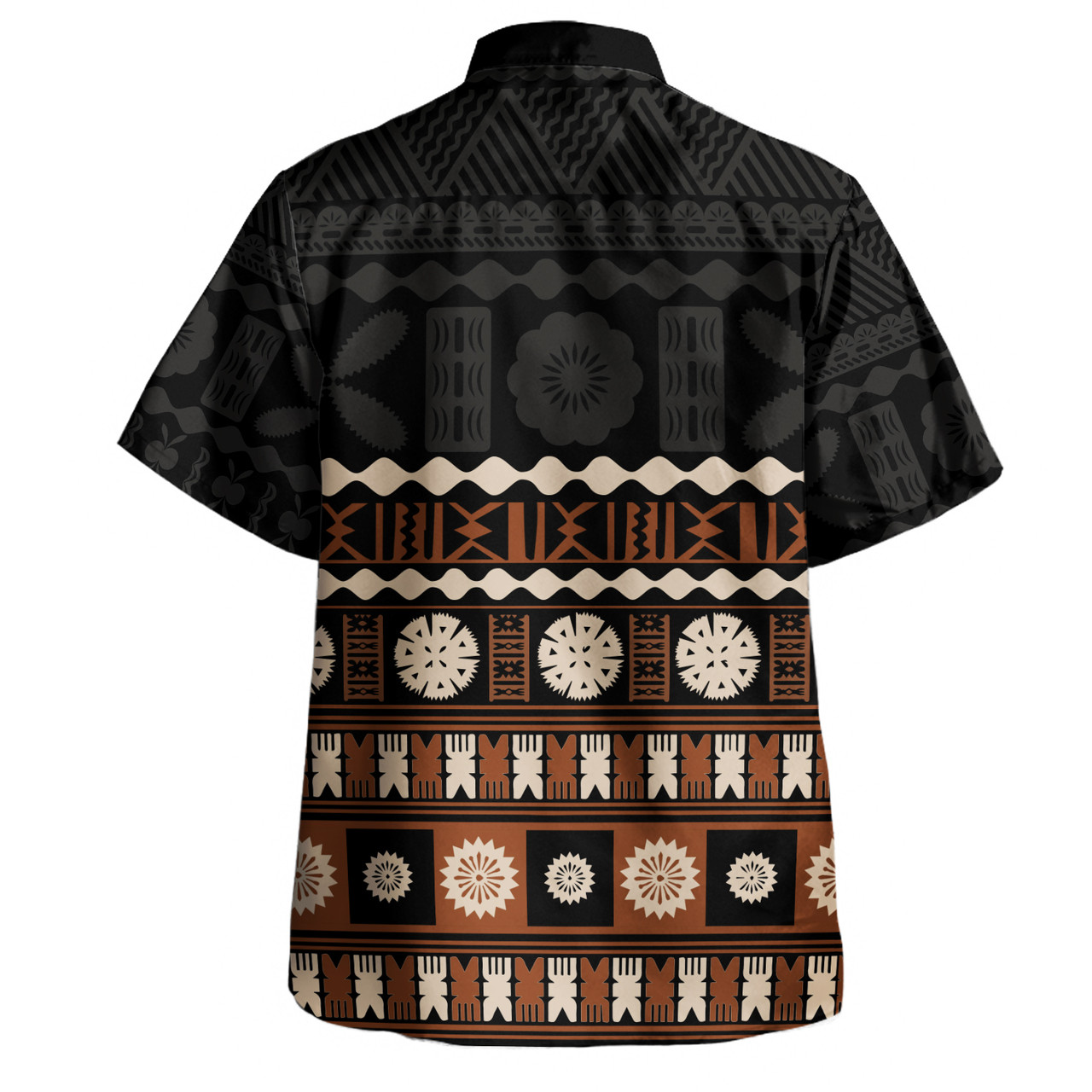 Fiji Combo Off Shoulder Long Dress And Shirt Bula Traditional Pattern