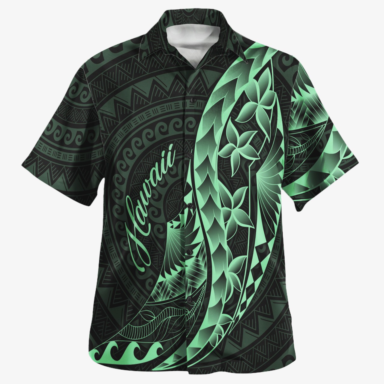 Hawaii Custom Personalised Hawaiian Shirt Polynesian Pattern Style