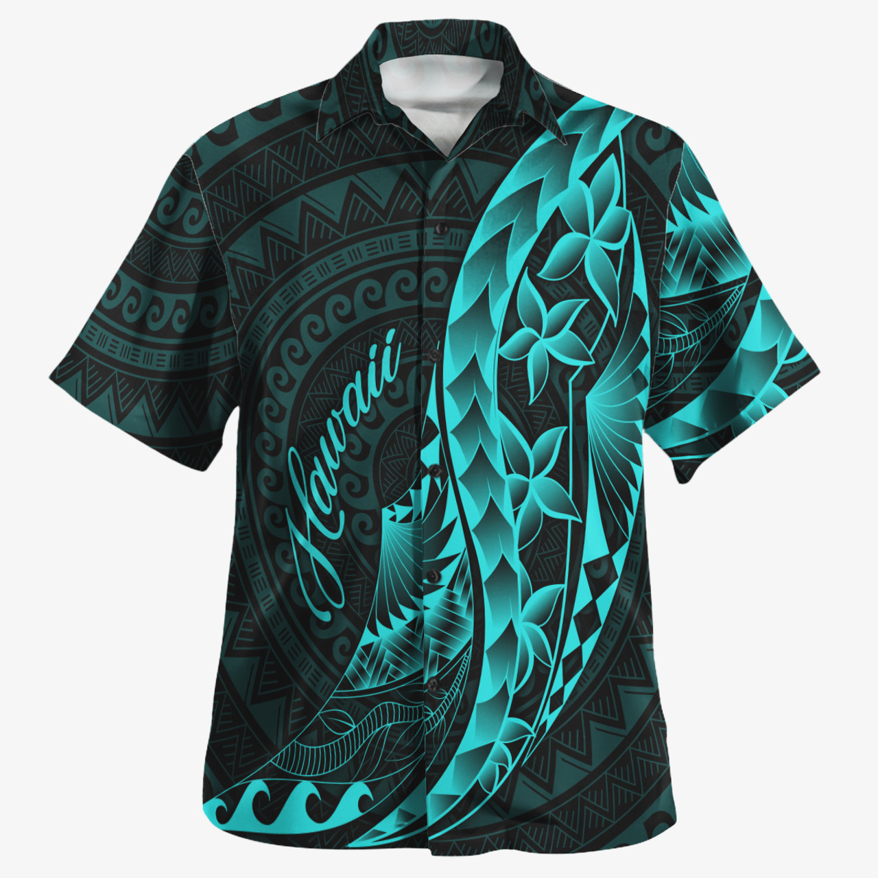 Hawaii Custom Personalised Hawaiian Shirt Polynesian Pattern Style