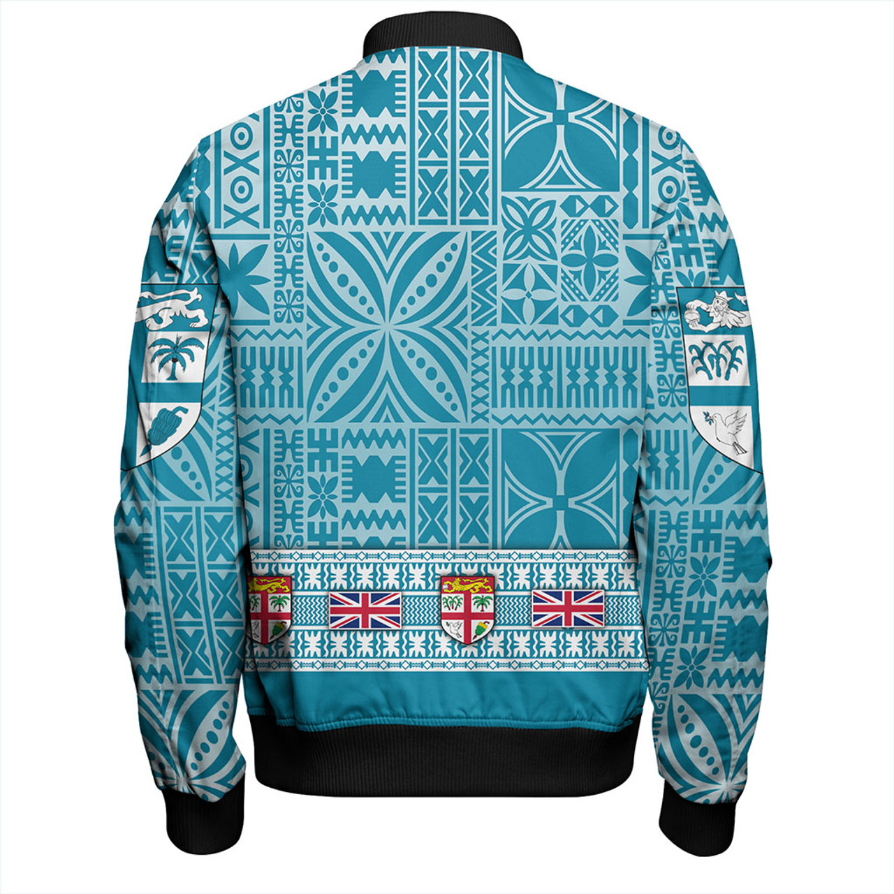 Fiji Bomber Jacket Classic Bula Flag