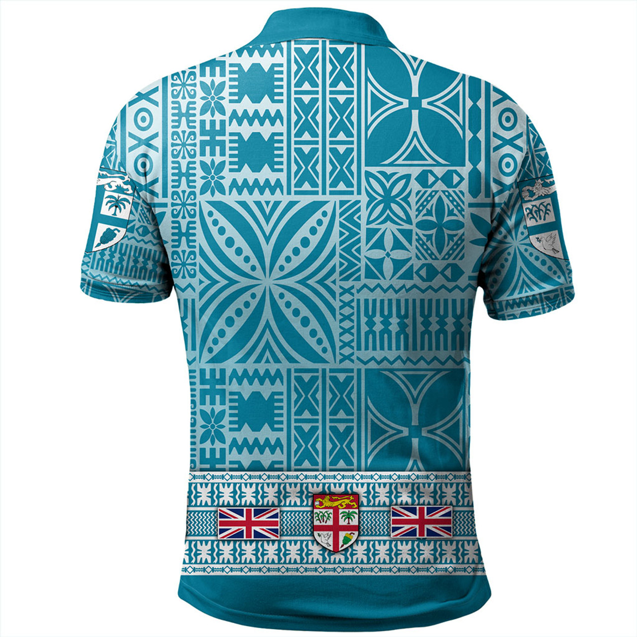 Fiji Polo Shirt Classic Bula Flag