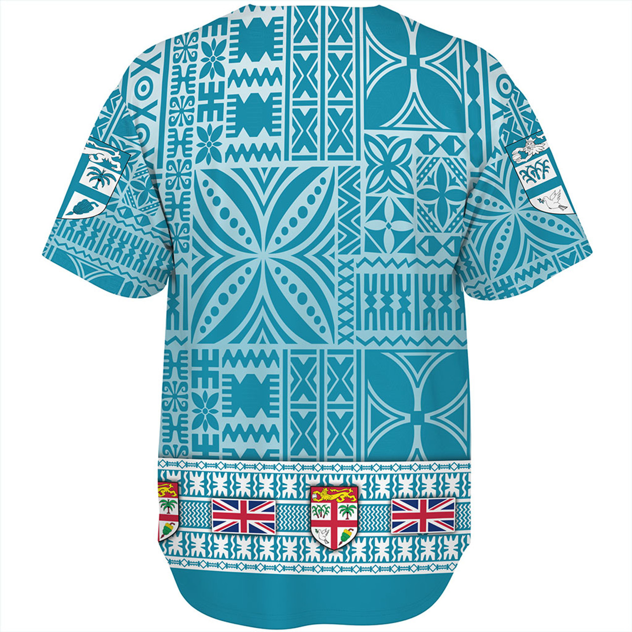 Fiji Baseball Shirt Classic Bula Flag