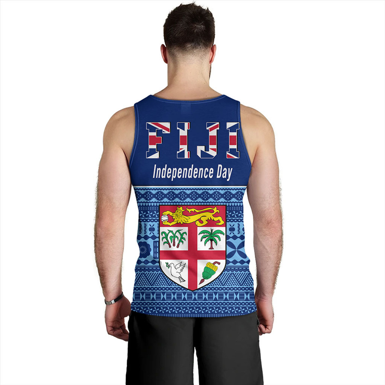 Fiji Tank Top Happy Independence Day