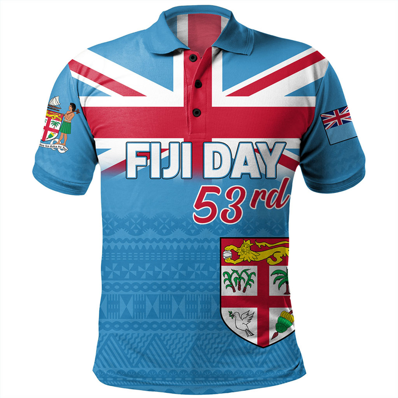 Fiji Polo Shirt Independence Day 2023