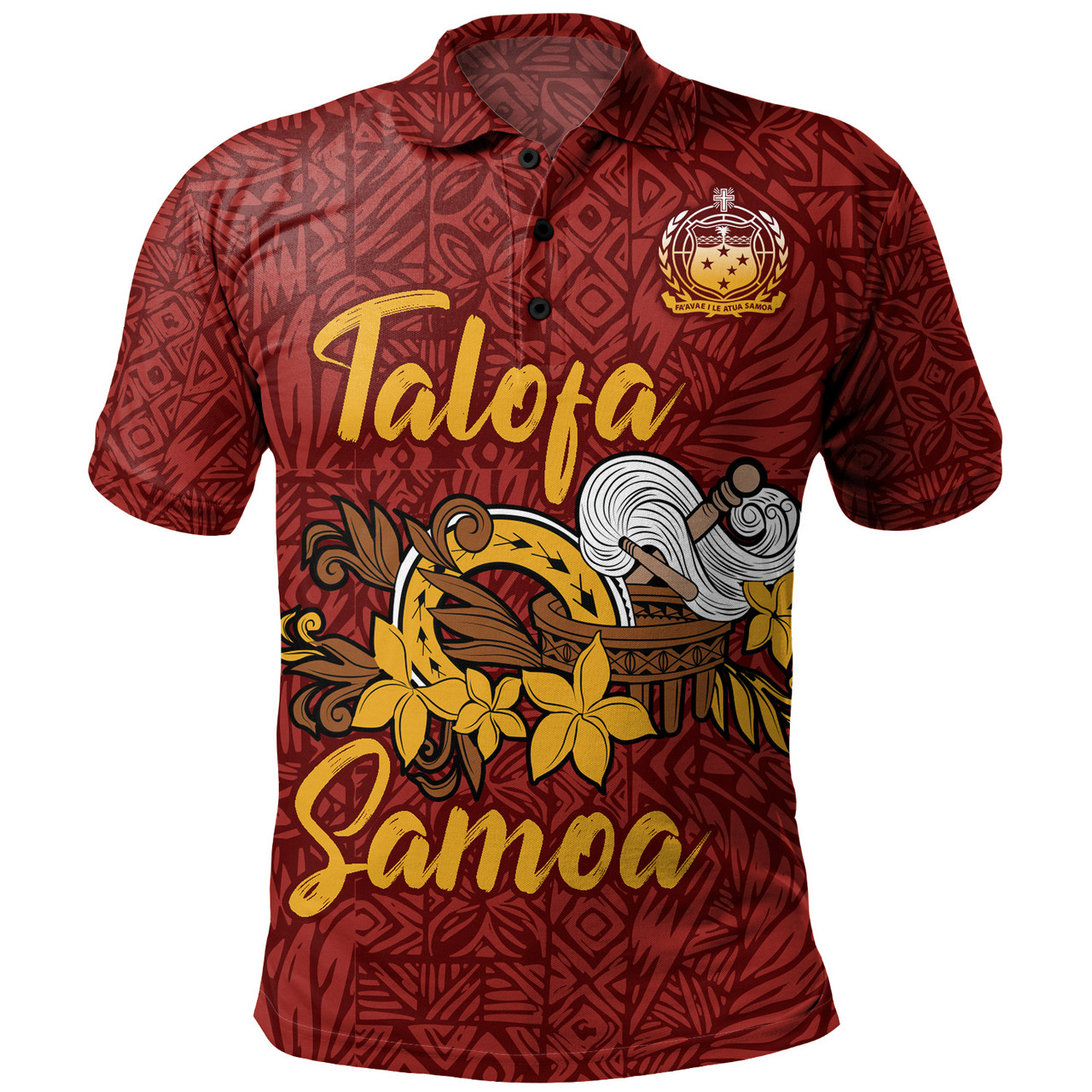 Samoa Polo Shirt Talofa Samoa Style