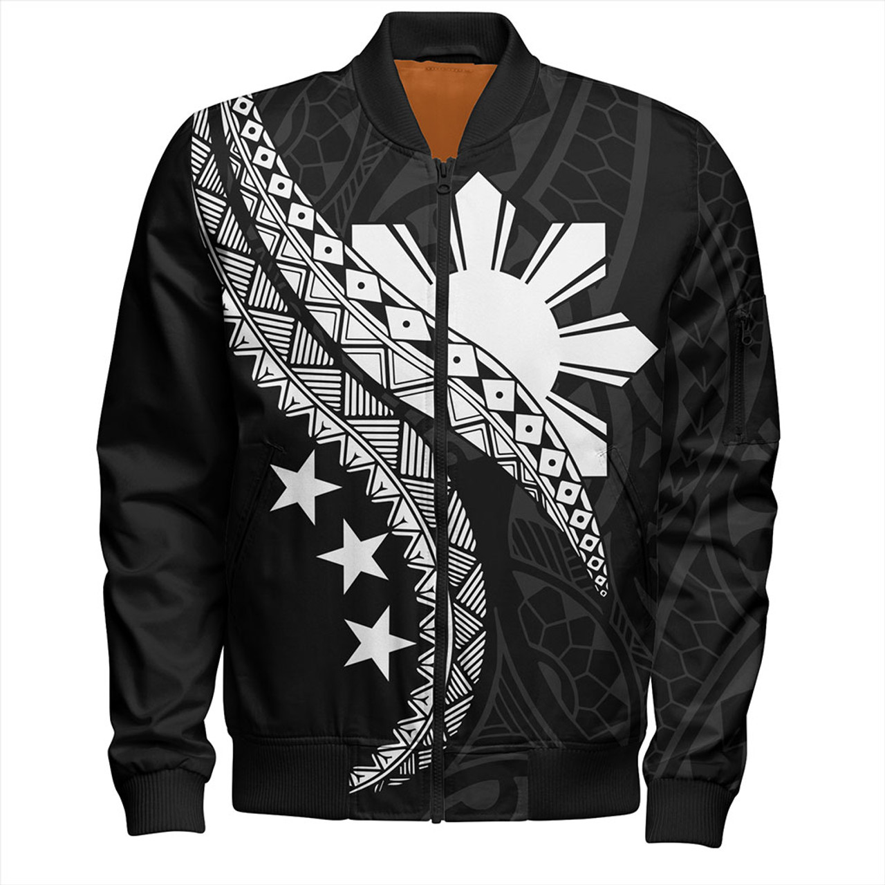 Philippines Filipinos Bomber Jacket Filipinos Sun Tattoo Artist