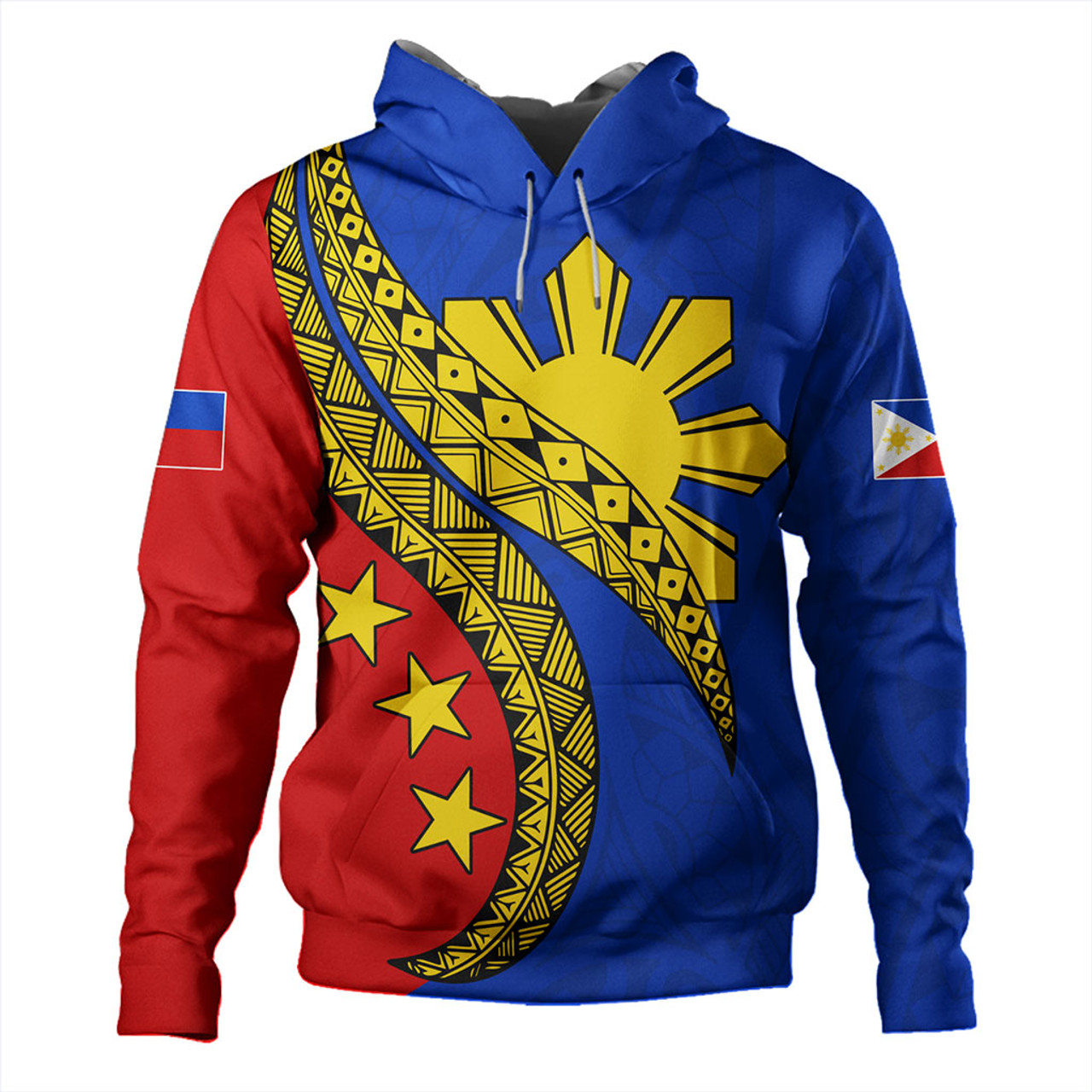 Philippines Filipinos Hoodie Filipinos Sun Tattoo Artist Flag