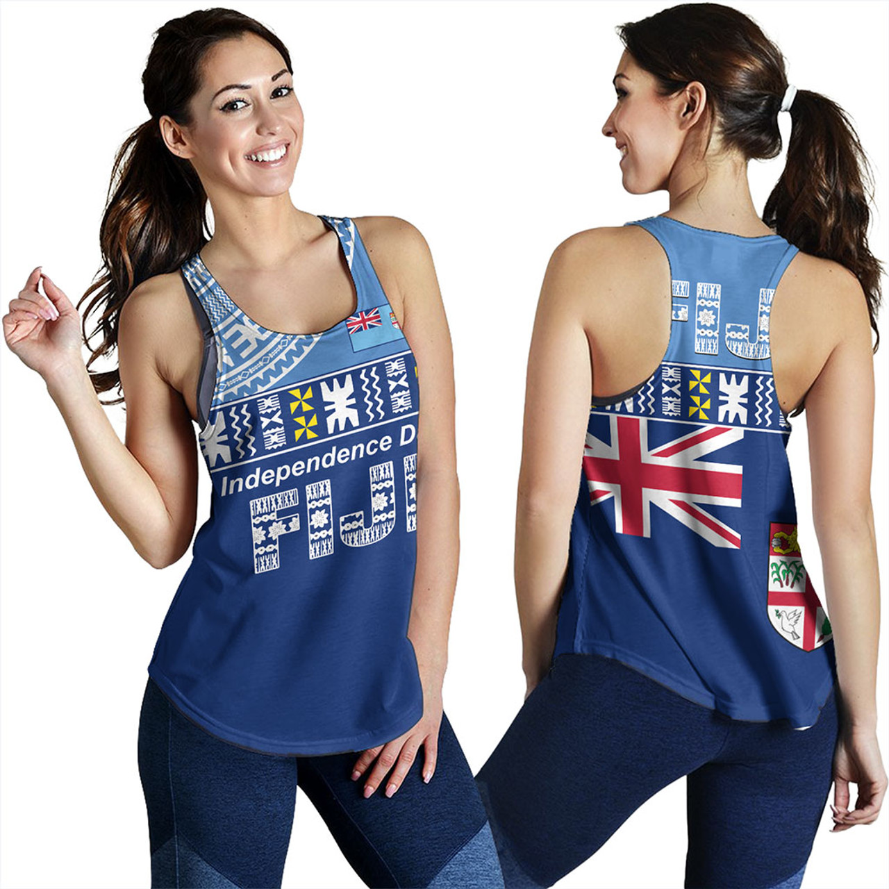 Fiji Women Tank Bula Fijian Independence Day