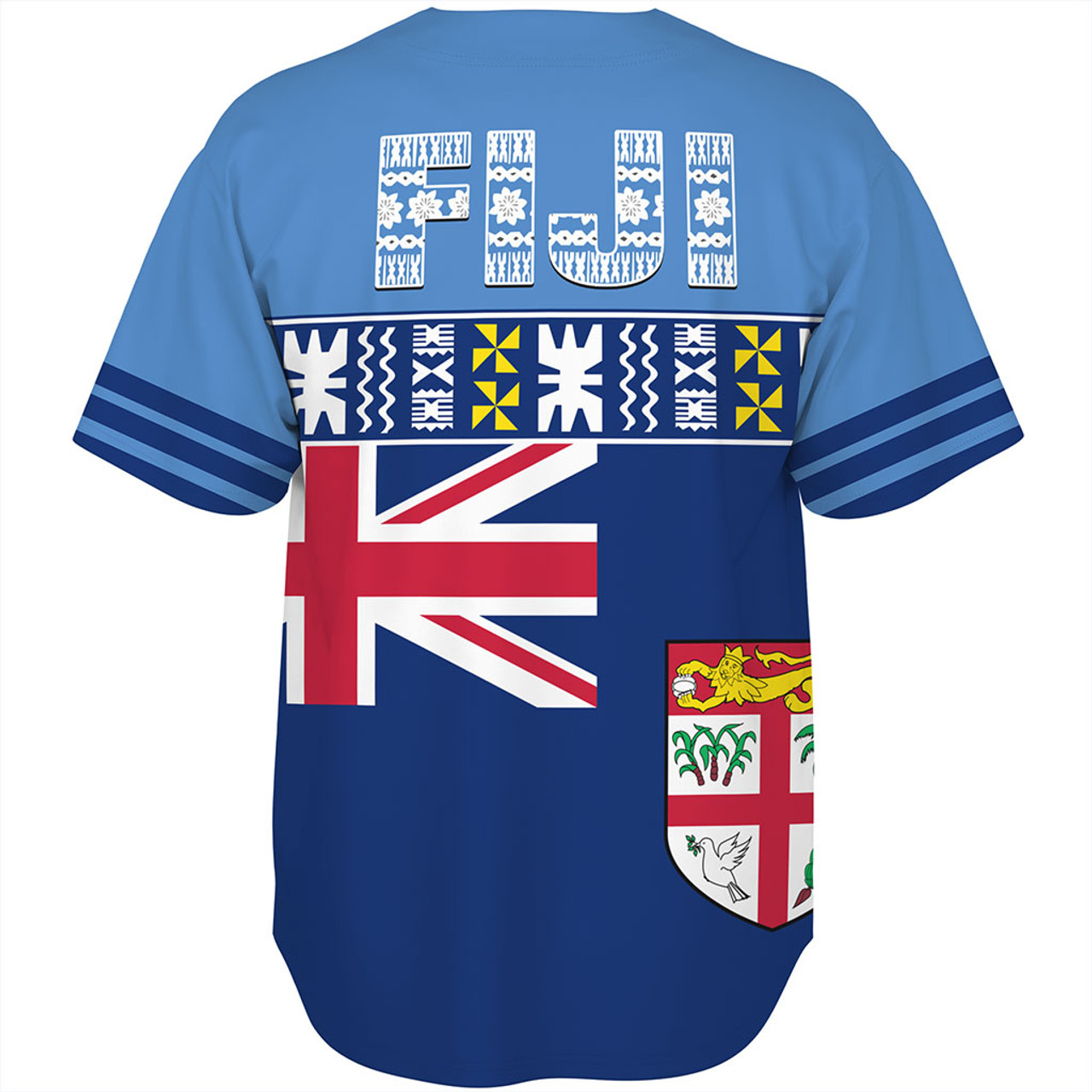 Fiji Baseball Shirt Bula Fijian Independence Day