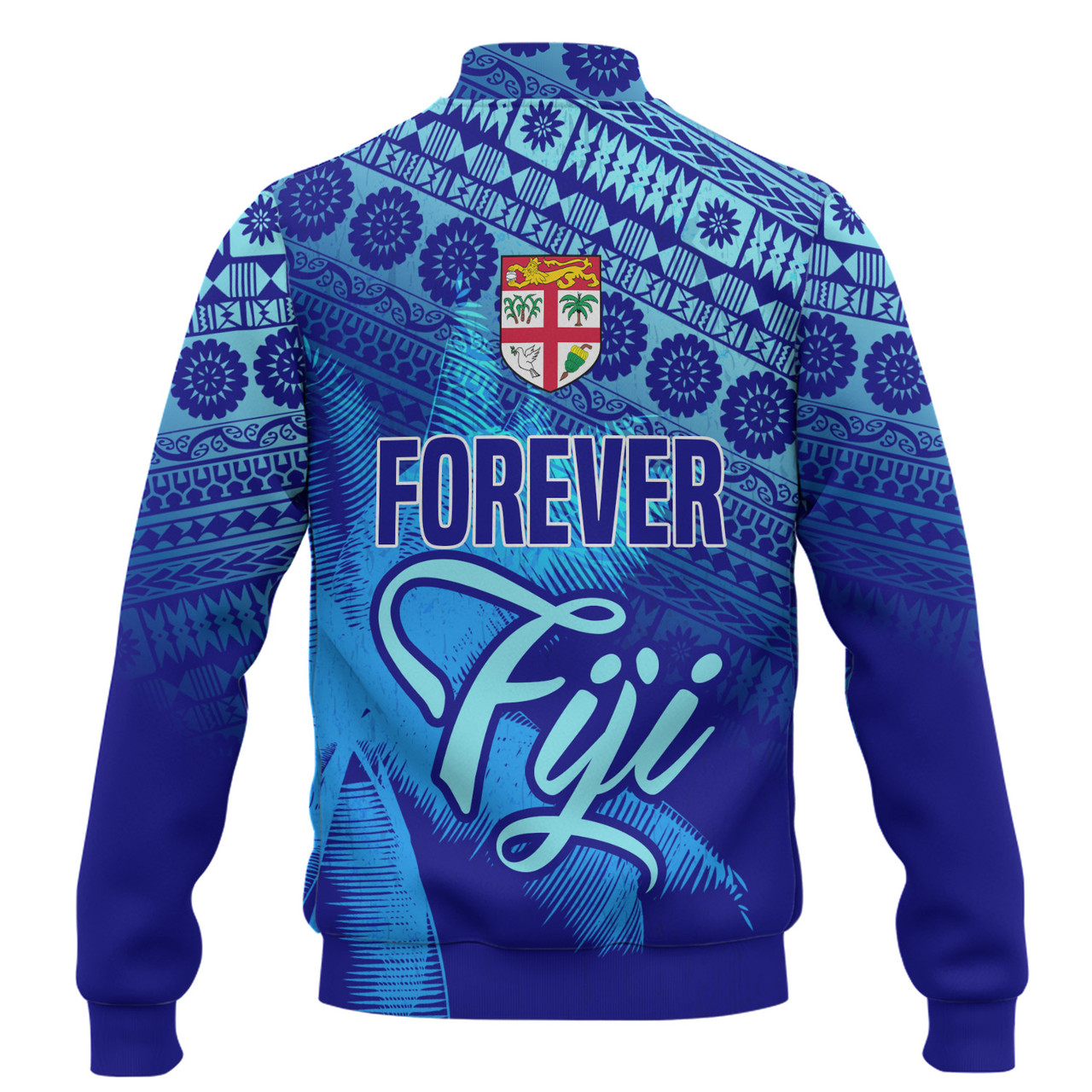 Fiji Baseball Jacket Forever Fiji Design