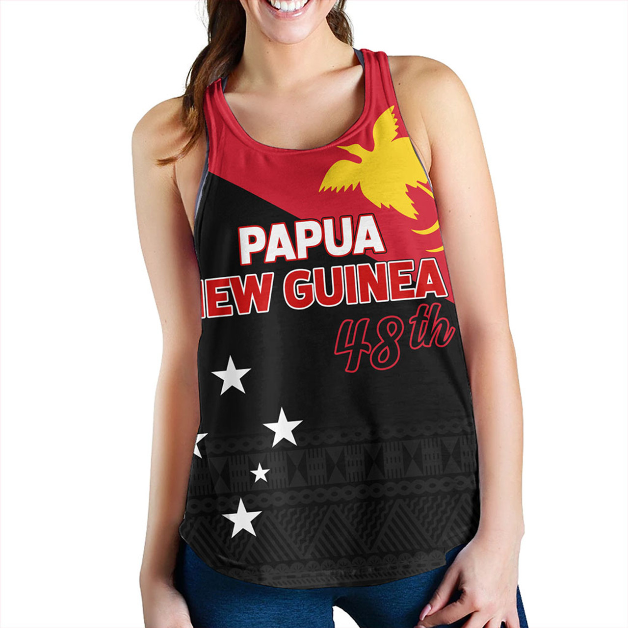 Papua New Guinea Women Tank Independence Day 2023