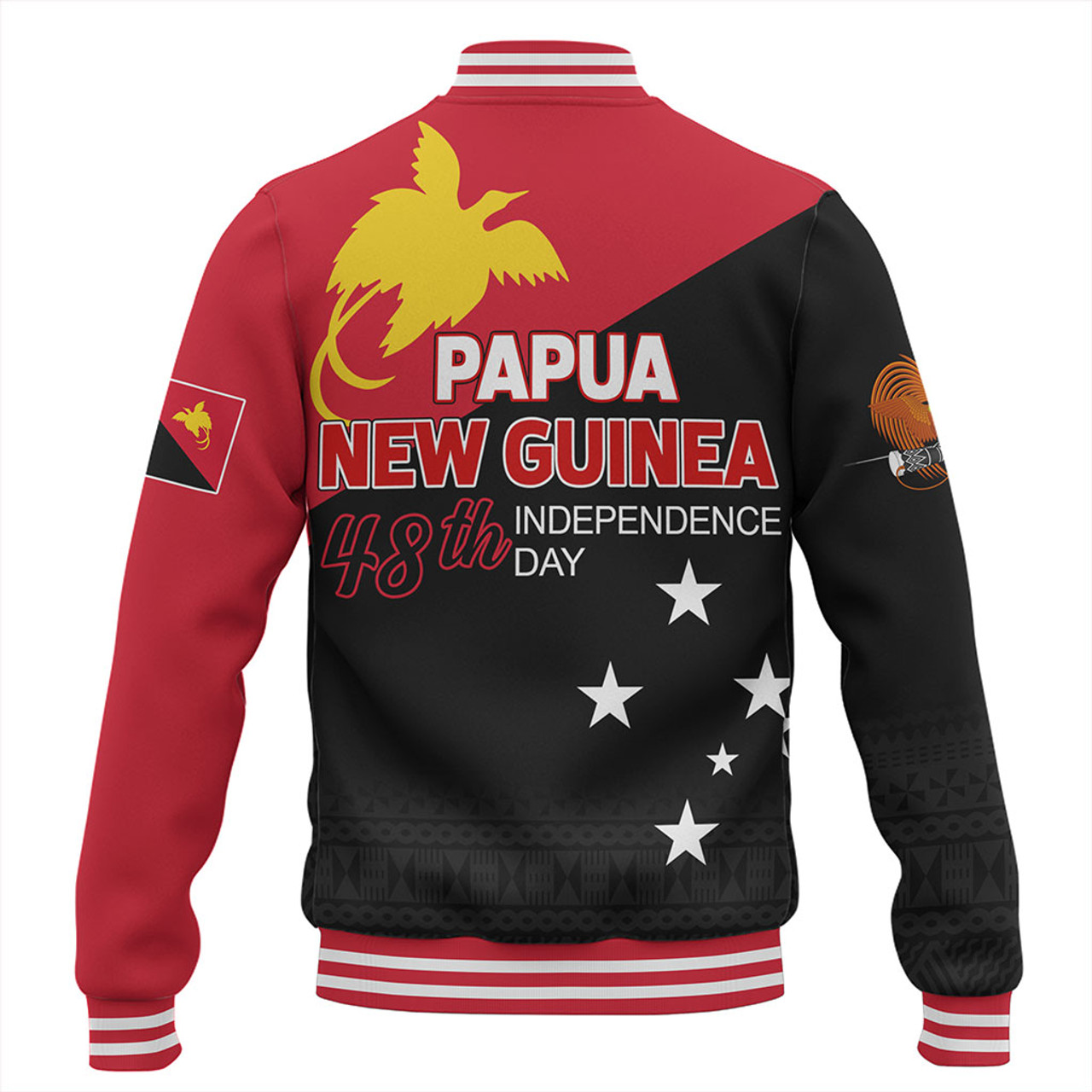 Papua New Guinea Baseball Jacket Independence Day 2023