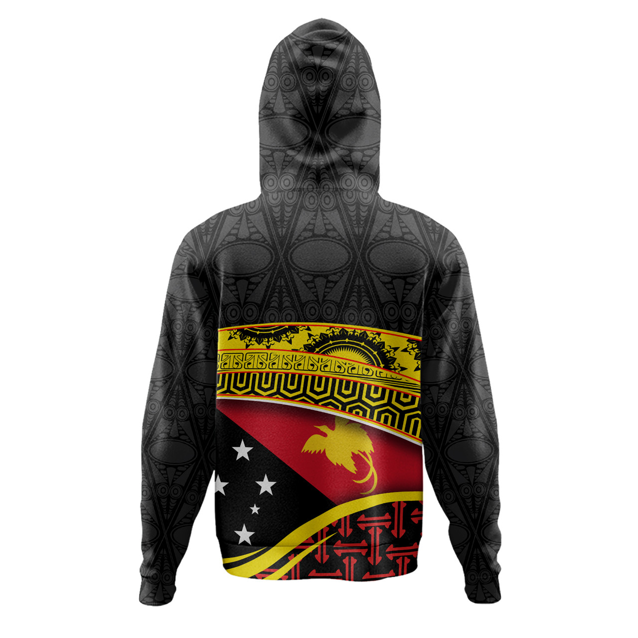 Papua New Guinea Custom Personalized Hoodie With Tribal Motif