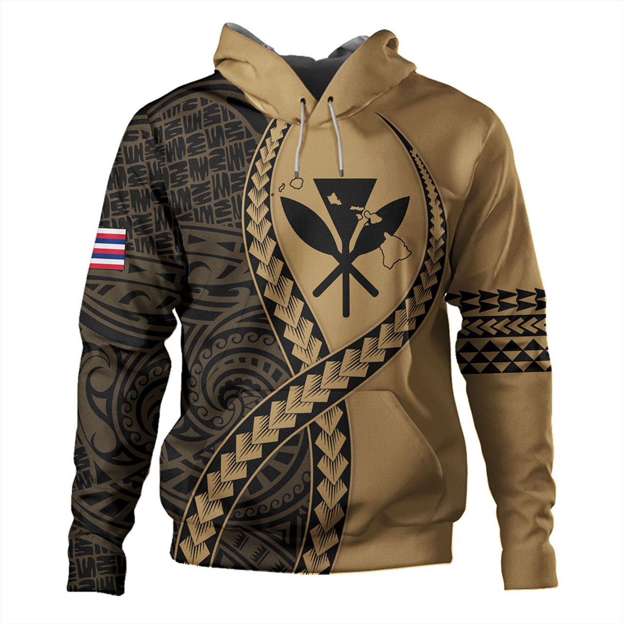 Hawaii Hoodie Tribal Polynesian In My Heart