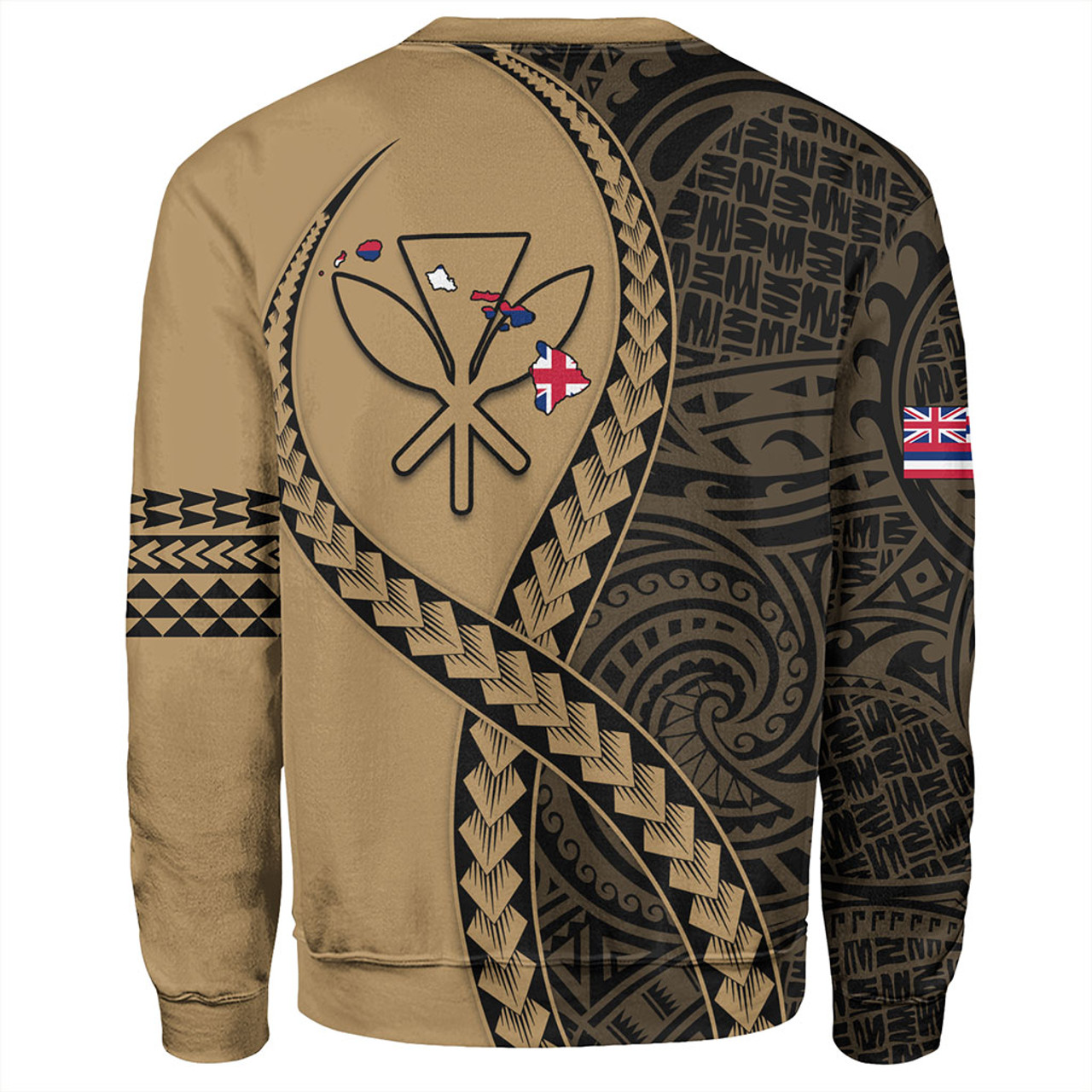 Hawaii Sweatshirt Tribal Polynesian In My Heart