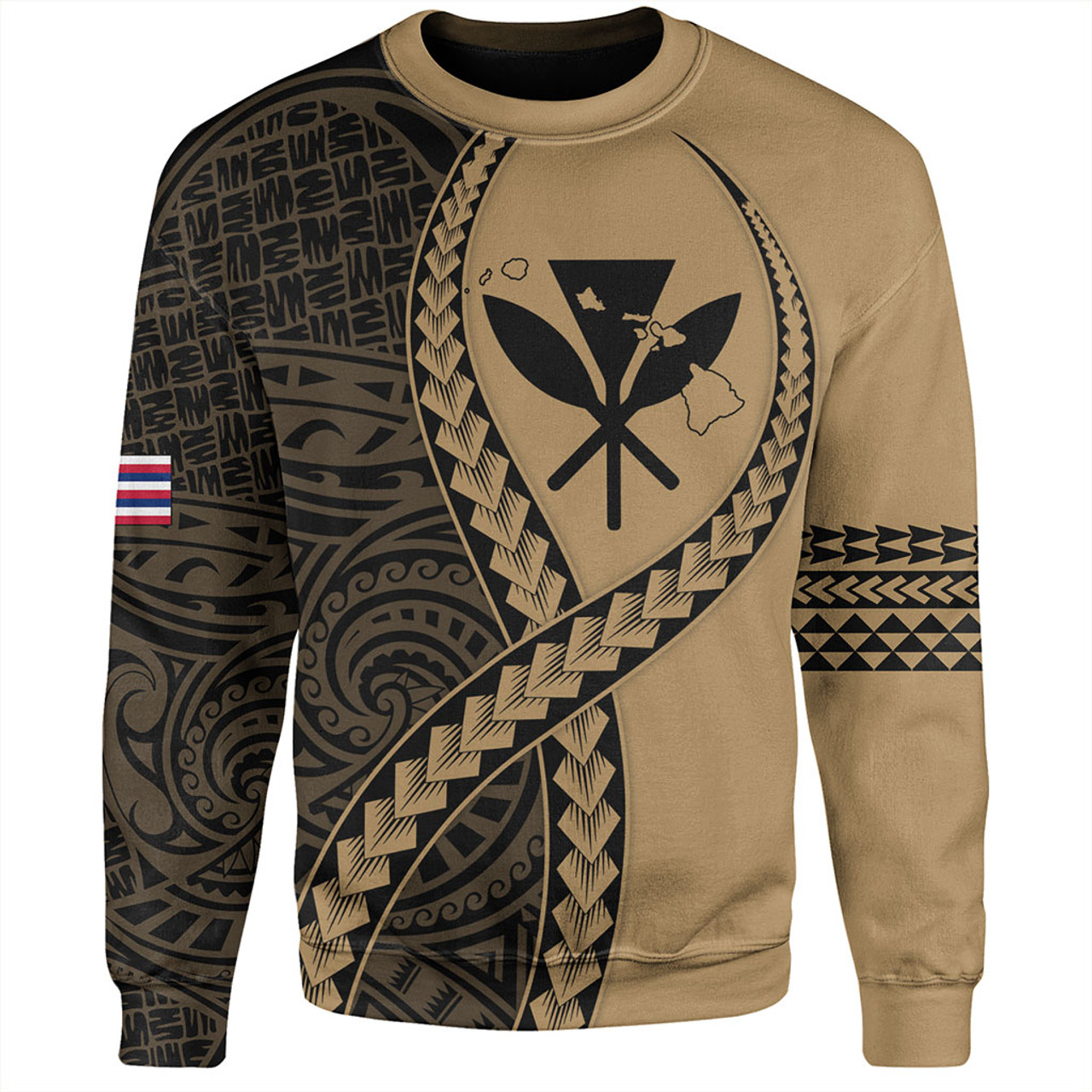 Hawaii Sweatshirt Tribal Polynesian In My Heart