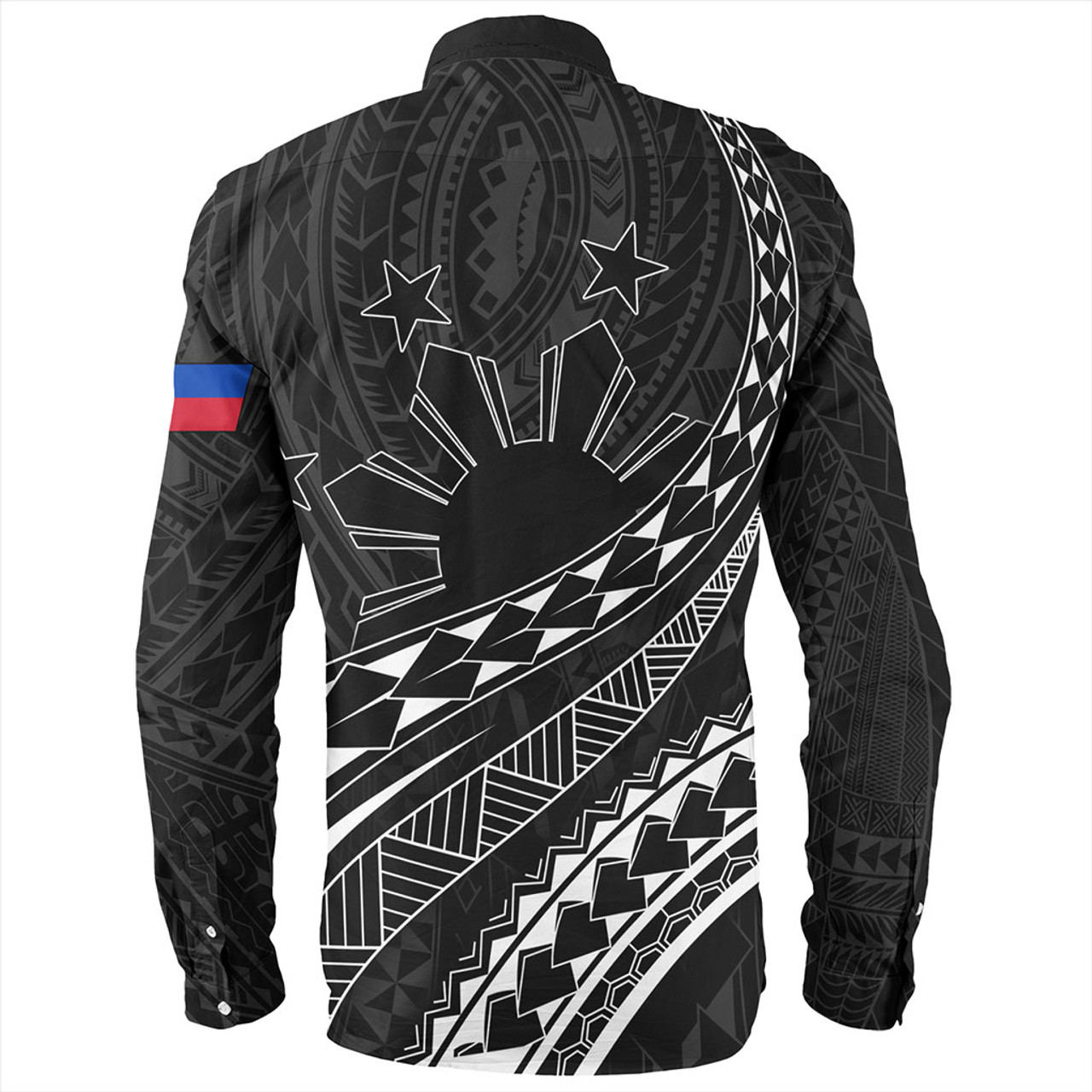 Philippines Filipinos Long Sleeve Shirt Tribal Polynesian Artist Style