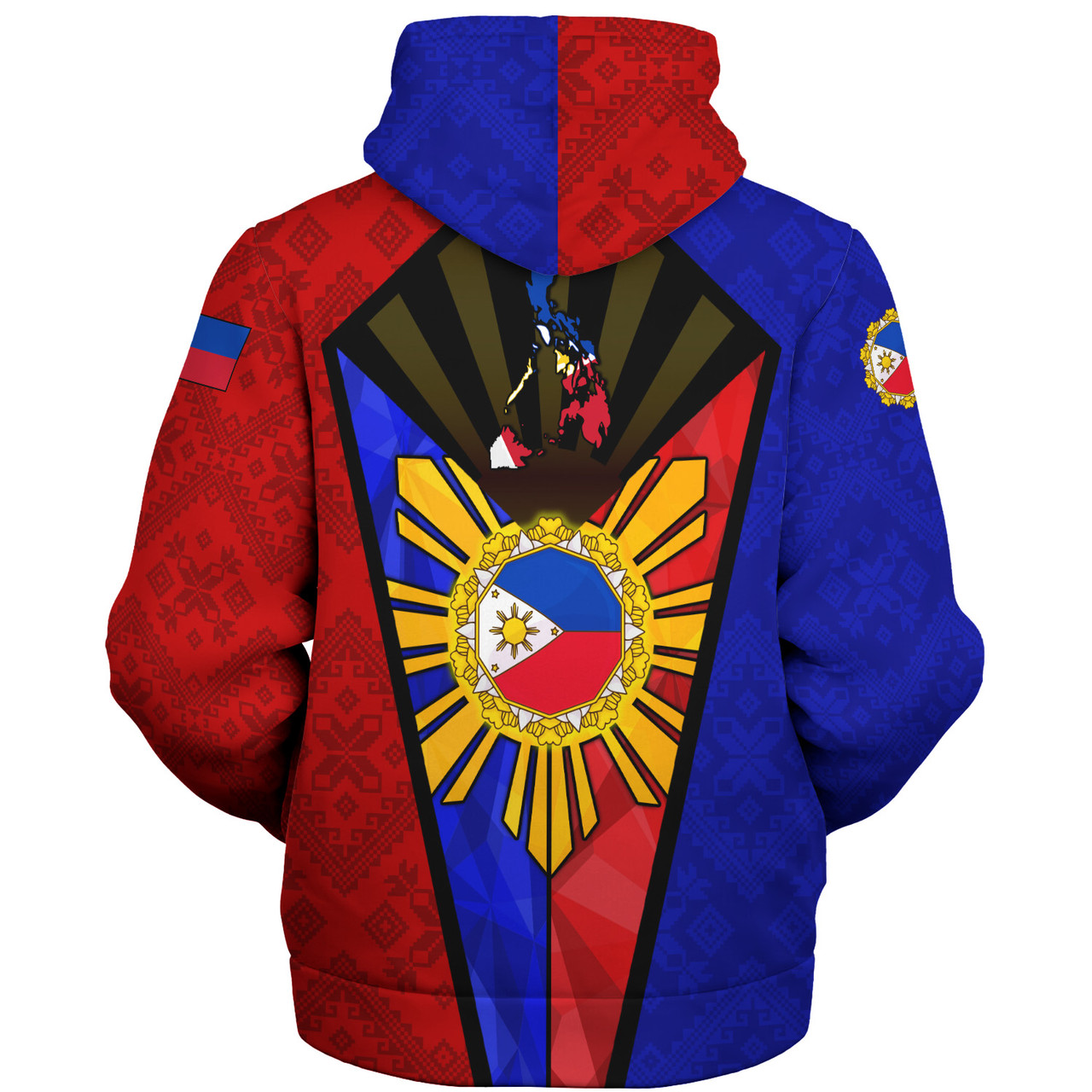 Philippines Filipinos Sherpa Hoodie Filipinos Super Styles