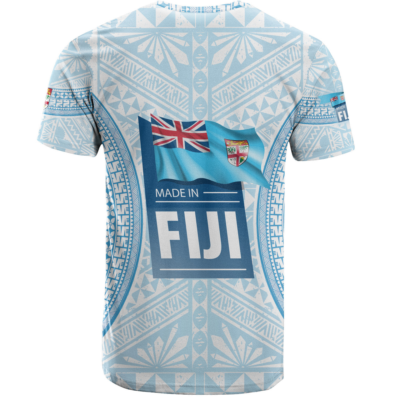 Fiji T-Shirt Fijian Tapa Style