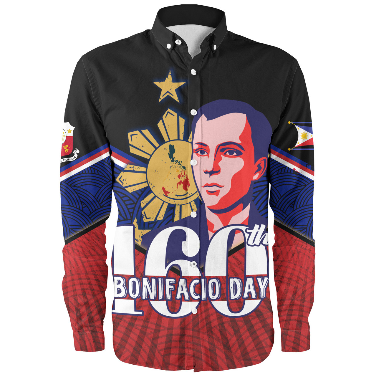 Philippines Filipinos Long Sleeve Shirt Celebrate Bonifacio Day